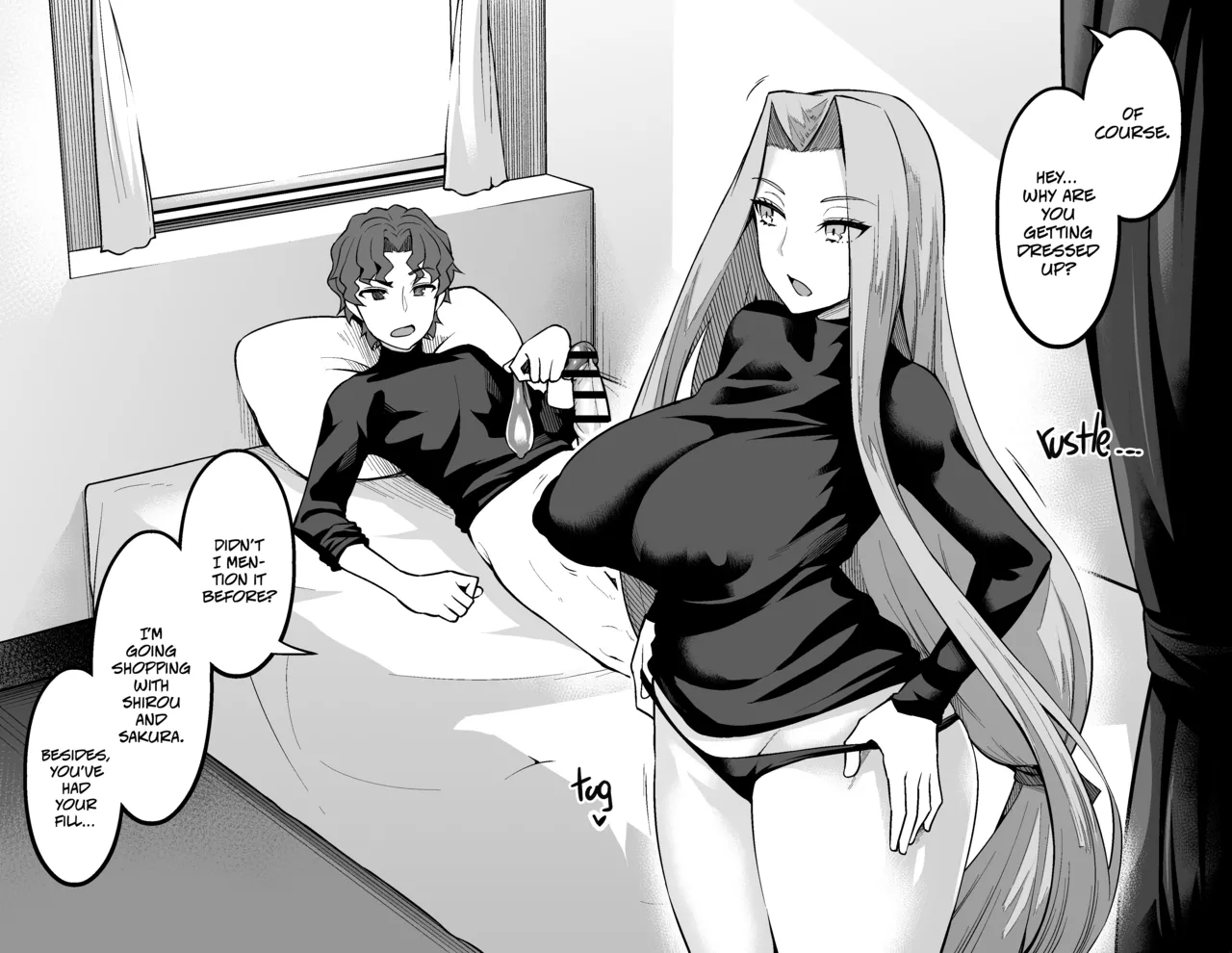 Hentai Manga Comic-Shinji, the Stud, has Wild Sex with Saber and the Others-Read-63